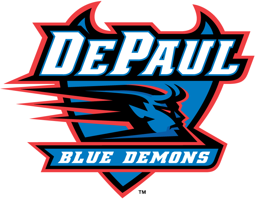 DePaul Blue Demons logos iron-ons